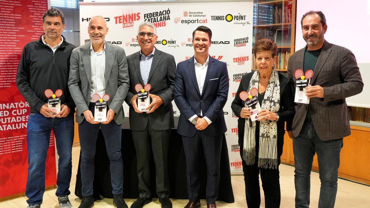 Orantes, Bruguera, Arrese, Corretja, Costa și Arantxa Sánchez intră în „Hall of Fame” a tenisului catalan