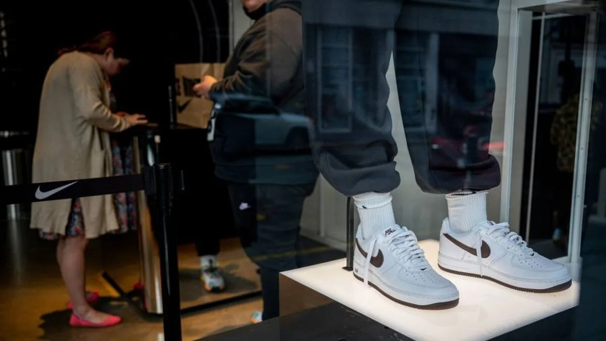 Acțiunile Nike cresc după vânzări puternice în America de Nord