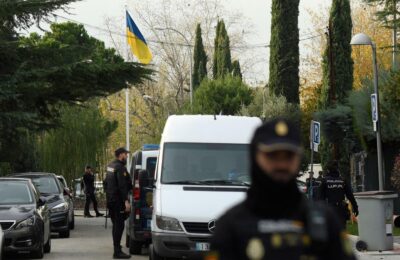 Șase ambasade ucrainene primesc „pachete sângeroase” cu ochi de animal