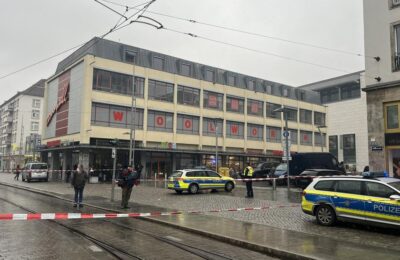 Poliția germană confirmă decesul autorului unei răpiri într-un centru comercial din Dresda