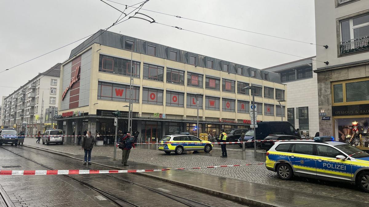Poliția germană confirmă decesul autorului unei răpiri într-un centru comercial din Dresda