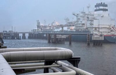 Germania deschide un terminal plutitor de gaze în portul din Marea Nordului