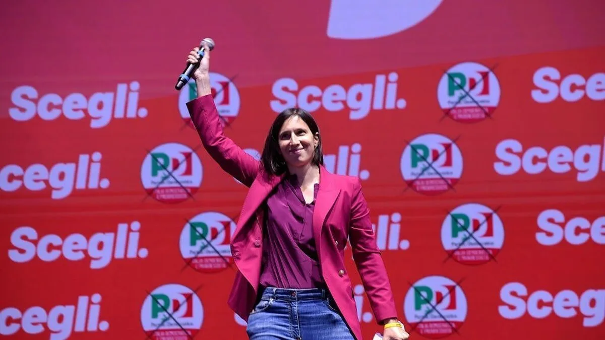 Elly Schlein: „Sunt femeie, nu sunt mamă.  Dar asta nu mă face să fiu mai puțin femeie”.