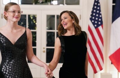 Violet, fiica lui Jennifer Garner și Ben Affleck, într-o apariție rară la Casa Albă