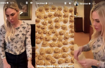 Ilary Blasi într-o rochie inedită de bucătar și cealaltă bârfă a weekendului   Vanity Fair Italia