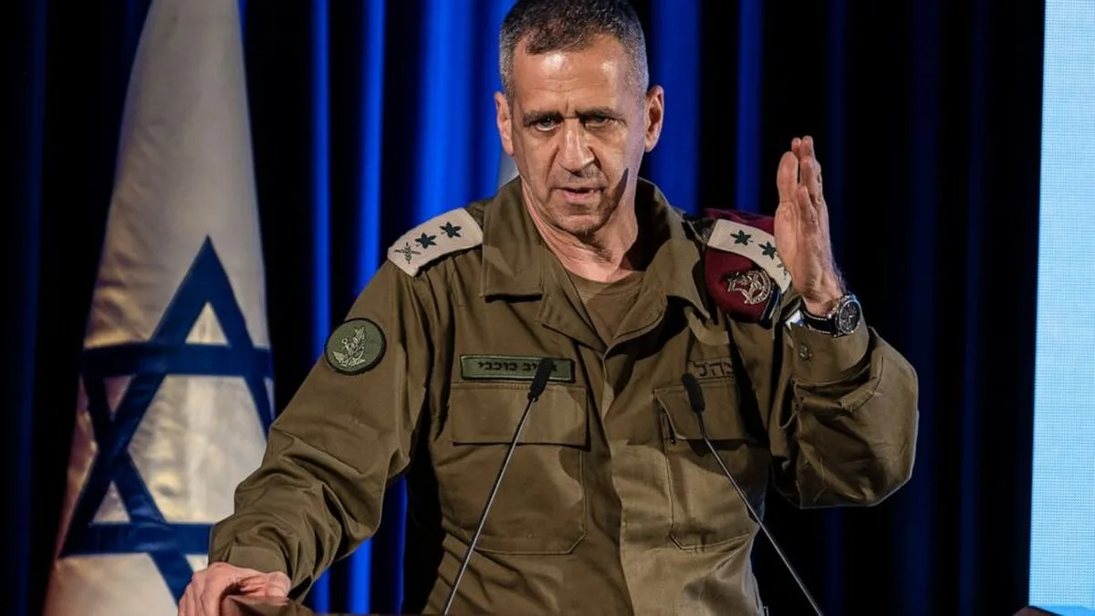Șeful armatei israeliene sugerează că Israelul în spatele atacului asupra Siriei
