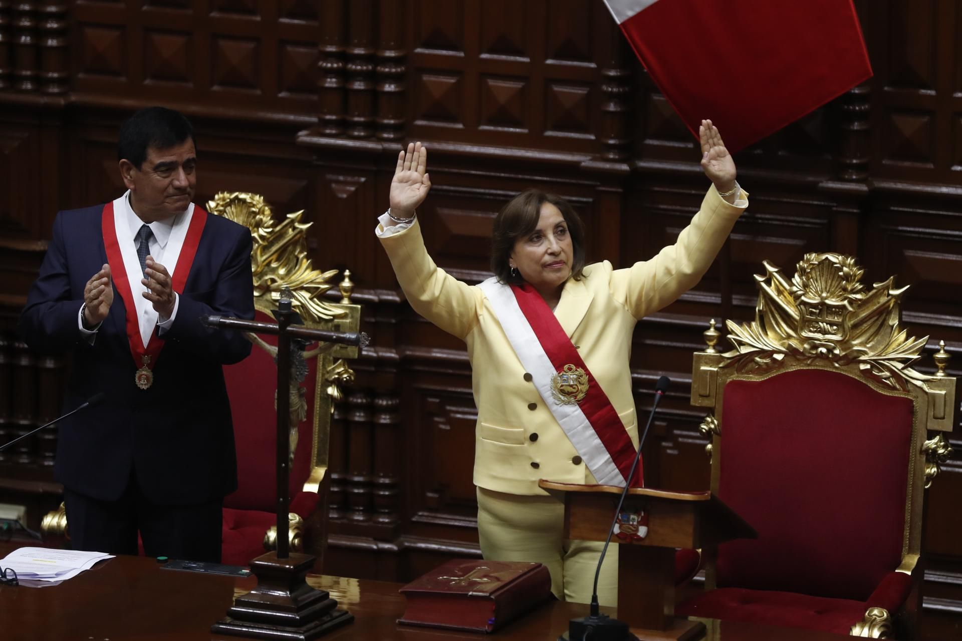 „Guvernarea Peru nu este o sarcină ușoară”, recunoaște primul său președinte, Dina Boluarte