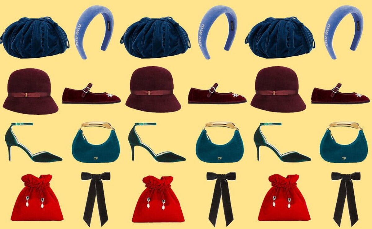 20 de accesorii elegante pentru sarbatorile 2022 in catifea