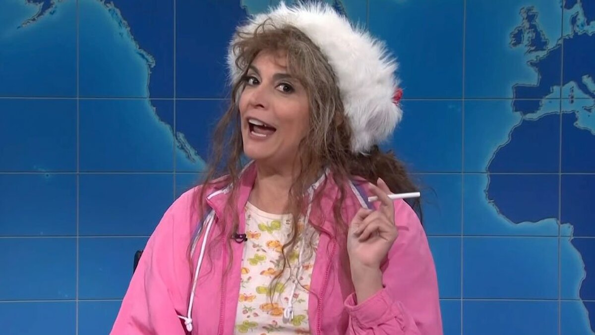 Cecily Strong își ia rămas bun de la „Saturday Night Live” în „Weekend Update” în rolul lui Cathy Anne