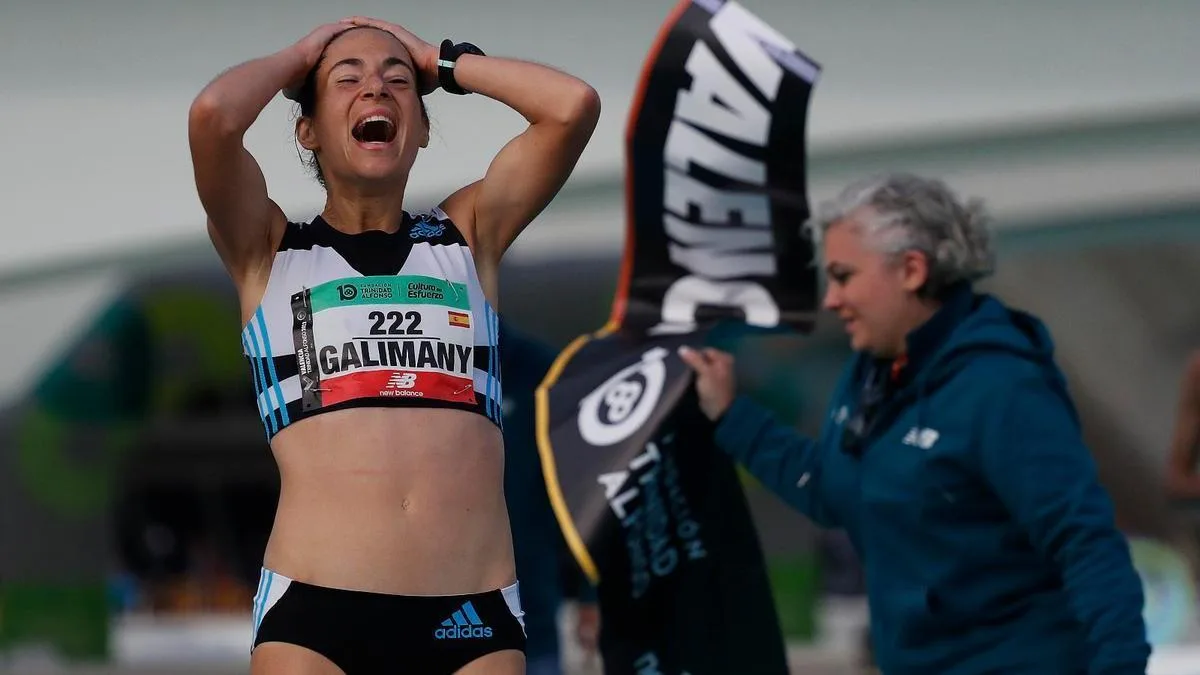 „A fost ziua perfectă”, spune Marta Galimany, noua deținătoare a recordului spaniol la maraton