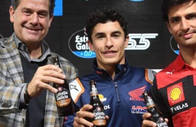 Marc Márquez și Carlos Sainz, o provocare comună din A Coruña