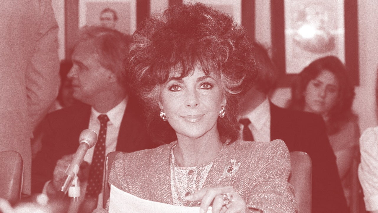 Campania singuratică a lui Elizabeth Taylor împotriva SIDA