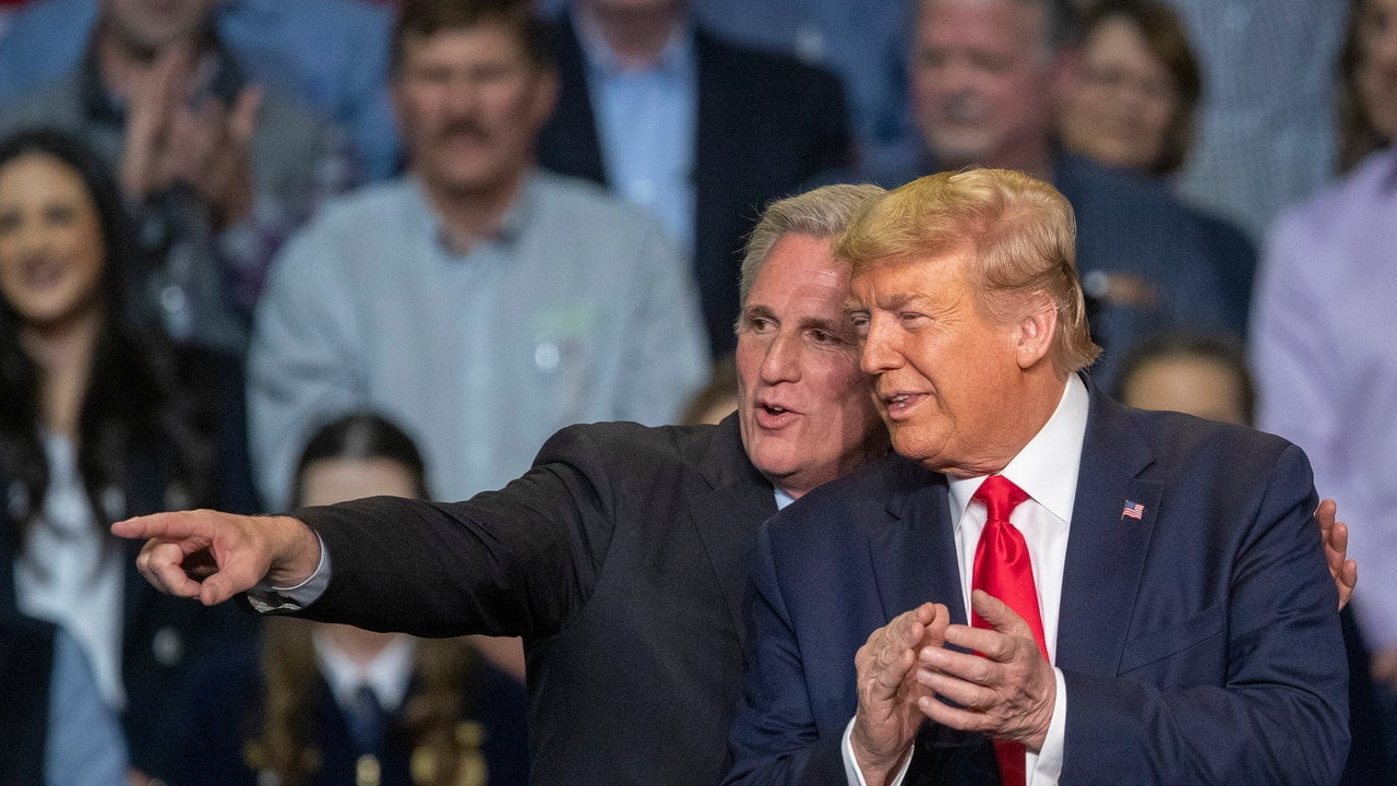 Kevin McCarthy își folosește prima săptămână completă la putere pentru a asigura națiunea că este încă câinele lui Donald Trump.