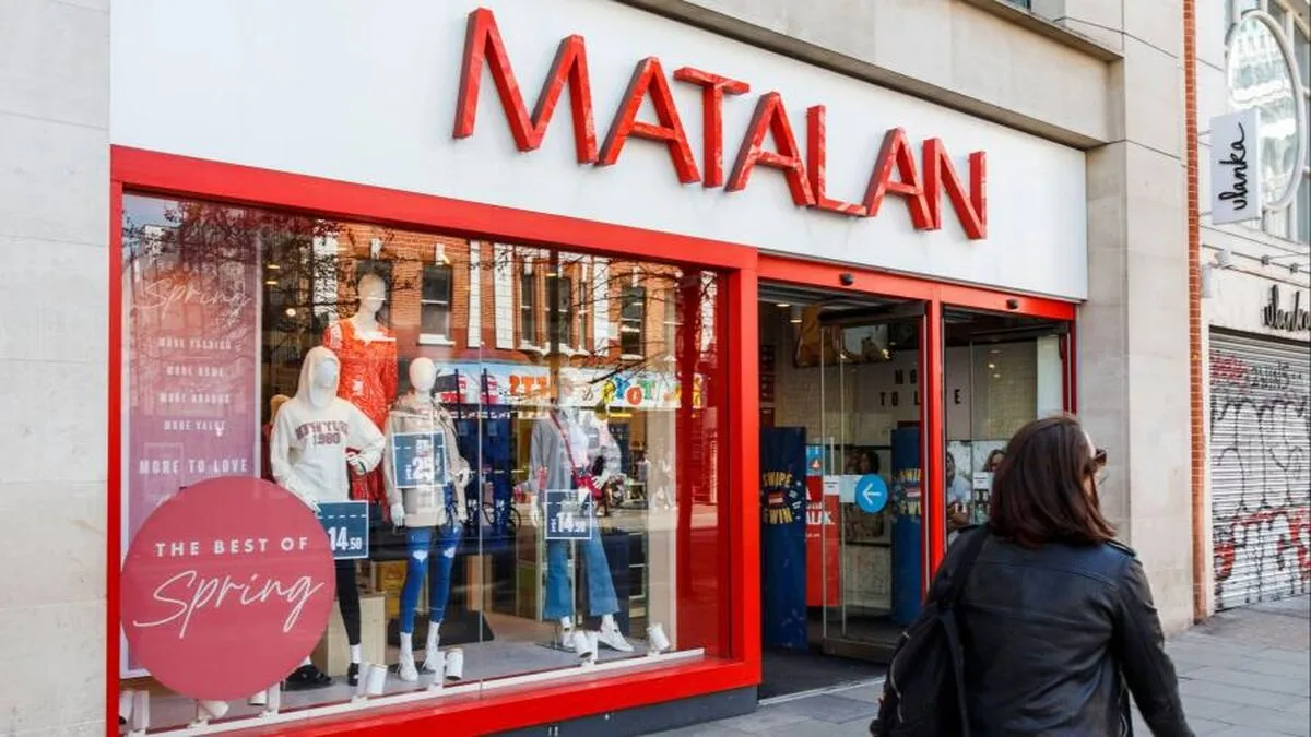 Creditorii Matalan preiau proprietatea asupra grupului