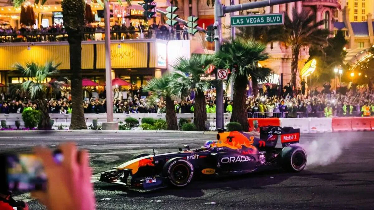 F1 își propune să obțină venituri de 500 de milioane de dolari din cursa din Las Vegas