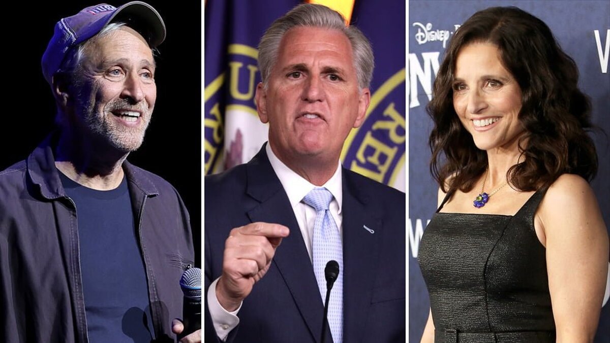 Oferta eșuată a vorbitorului a lui Kevin McCarthy, tachinată de Jon Stewart și Julia Louis-Dreyfus – News24