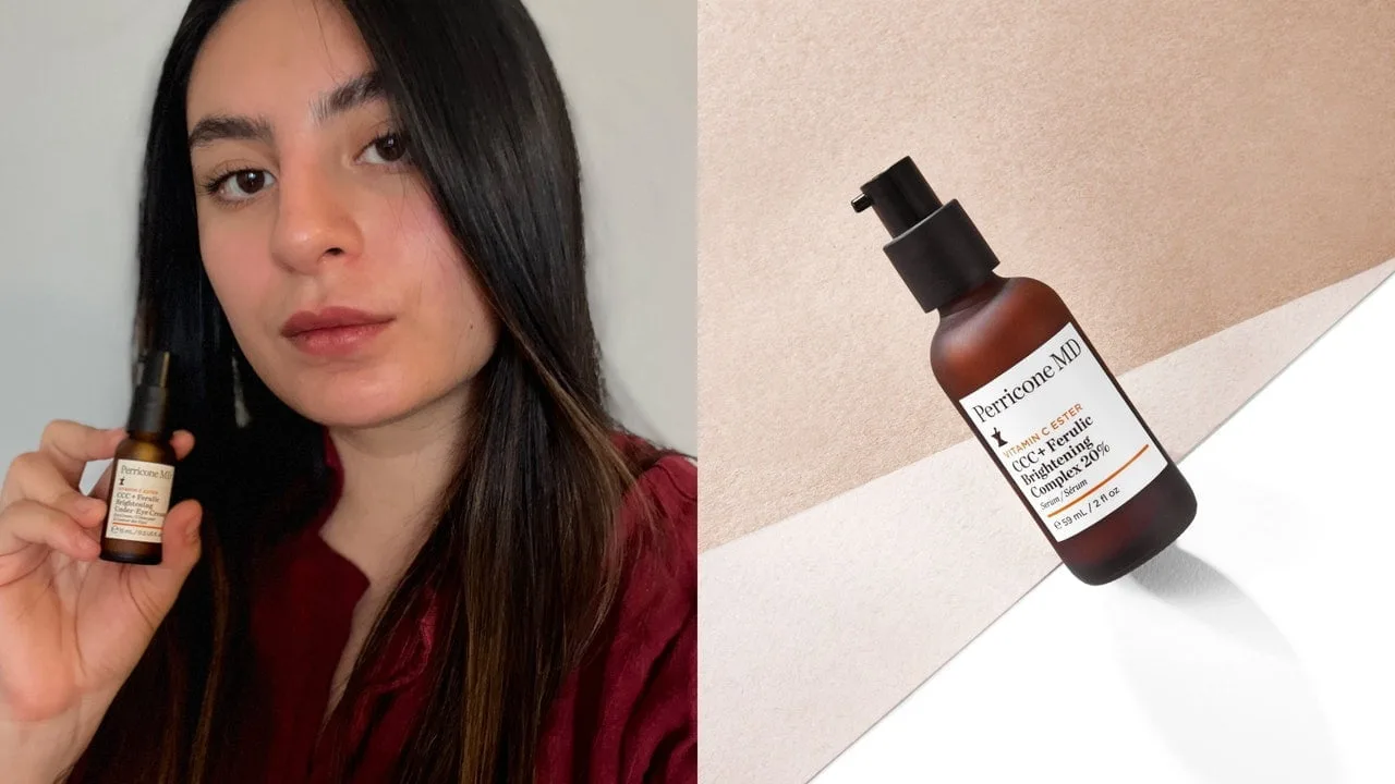 Vitamina C Ester CCC + Crema pentru strălucire sub ochi de la Perricone MD a câștigat premiul pentru strălucire sub ochi