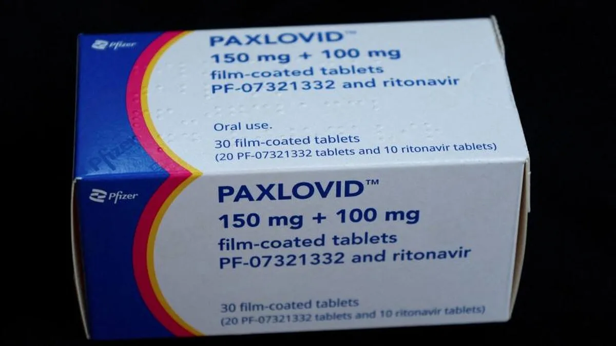 Pfizer spune că ar putea începe să producă Paxlovid în China în 3-4 luni