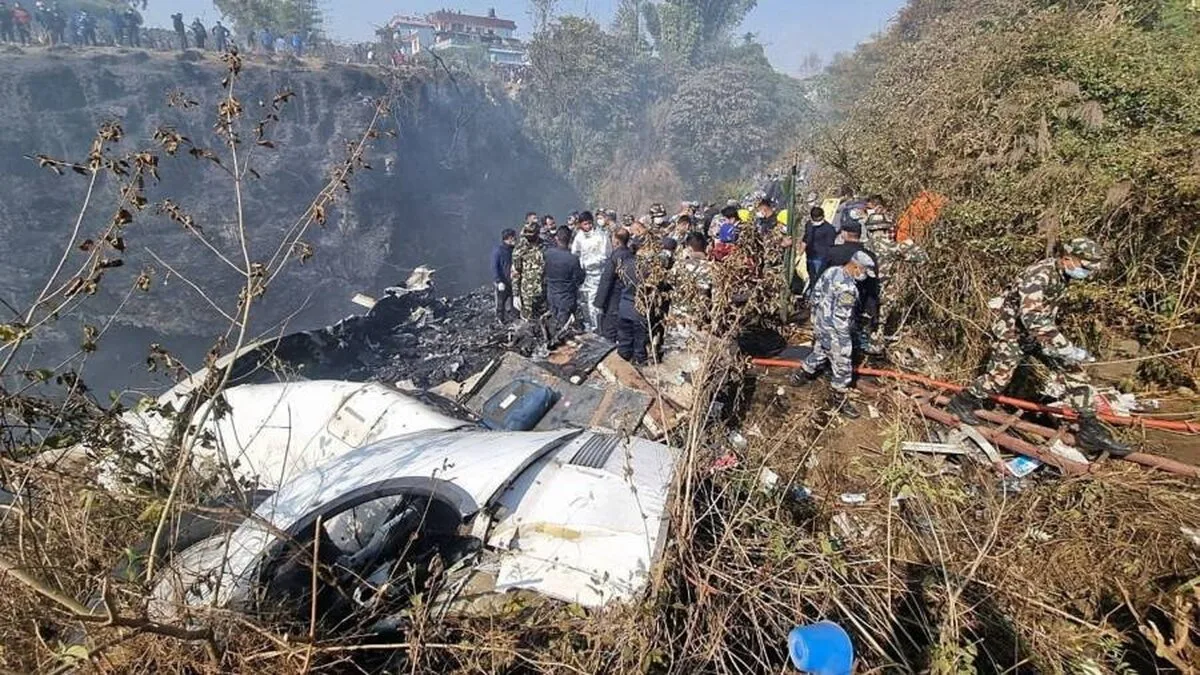 Accident de avion în Nepal: cel puțin 68 de morți