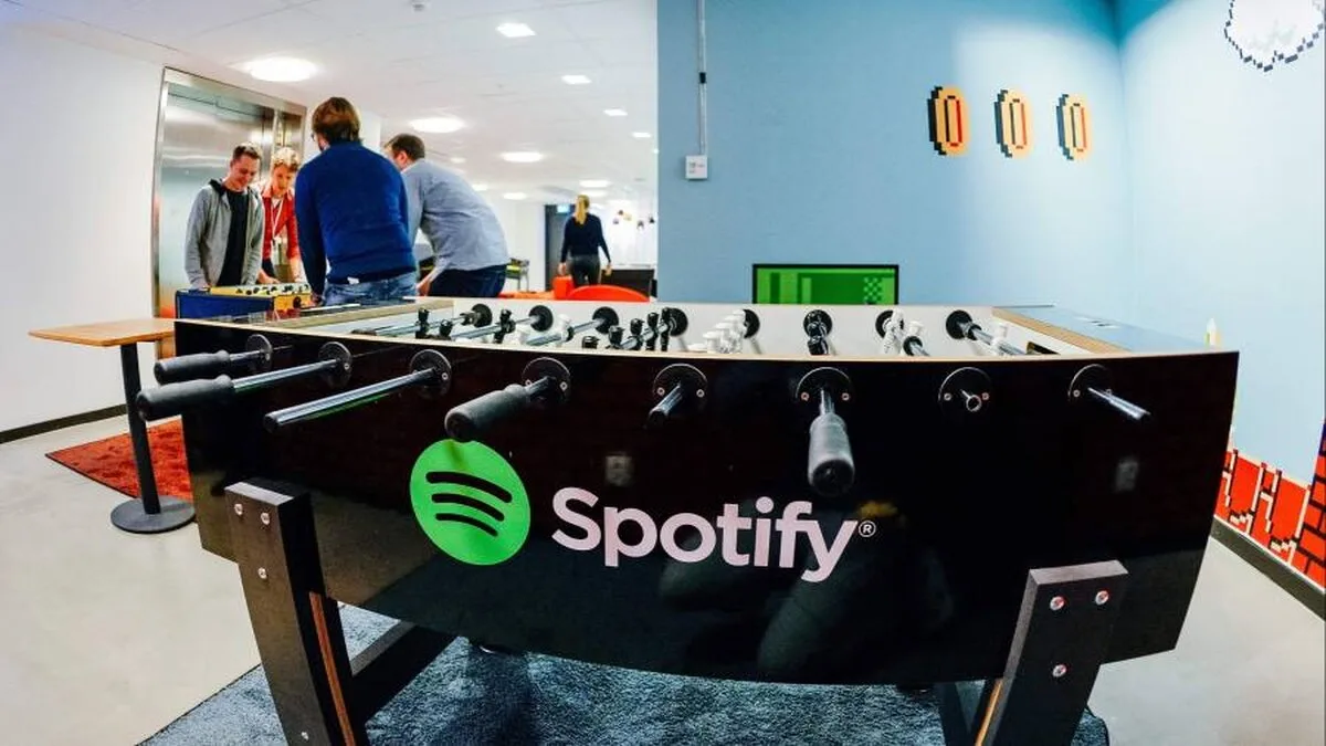 Spotify reduce 6% din muncitori și zguduie conducerea