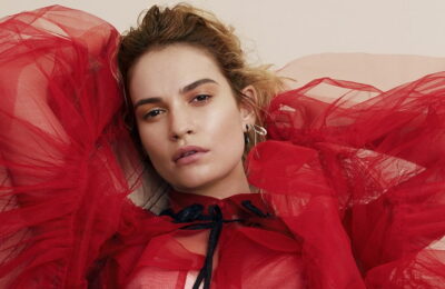 Lily James la Cinecittà Glamour și secretul strălucirii incandescente
