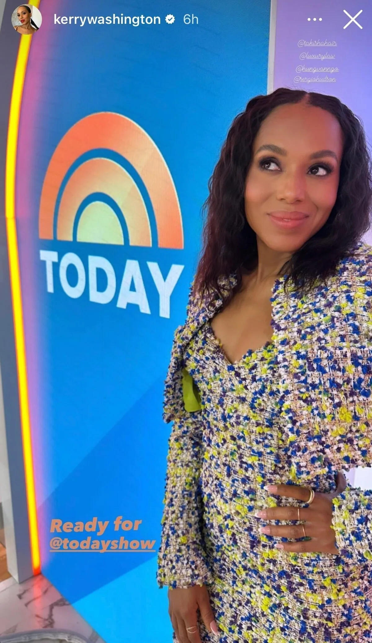 Kerry Washington s-a tuns drastic între aparițiile la emisiunile matinale – Vezi poze
