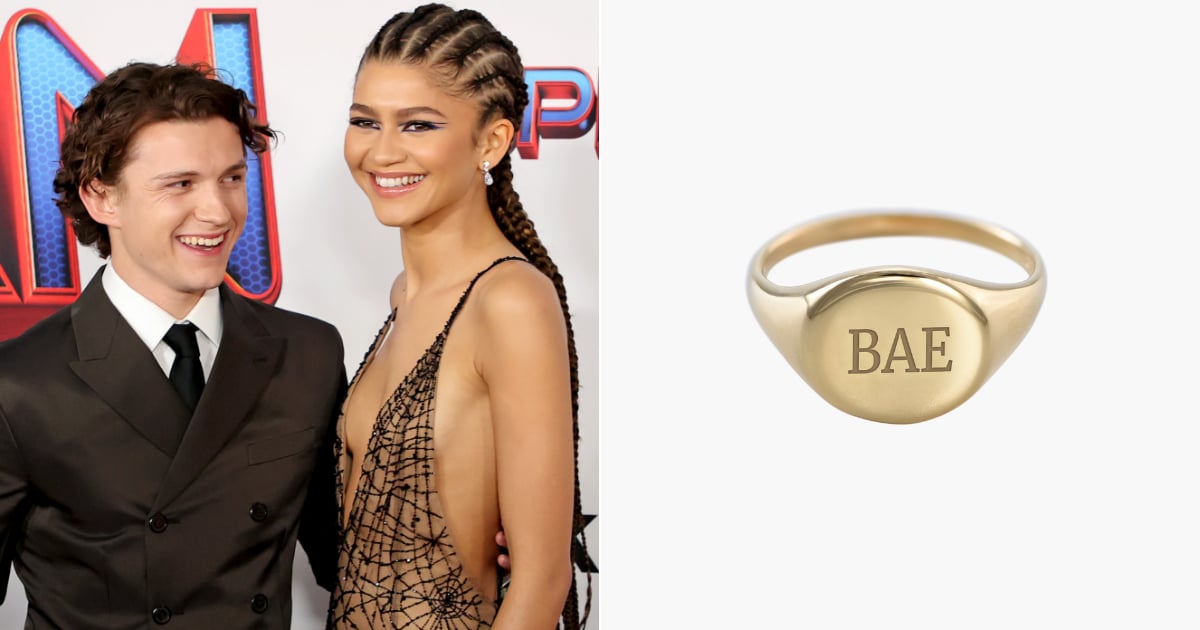 Inele de sigiliu ca al lui Zendaya pentru Tom Holland
