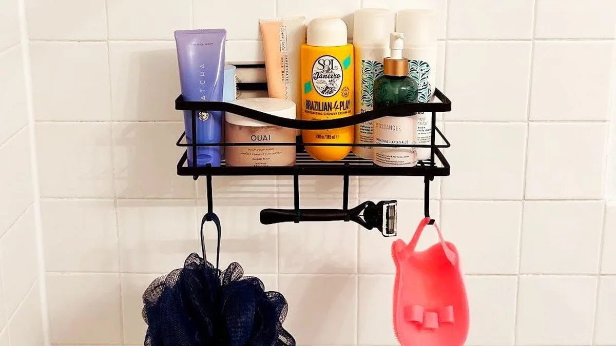 Am găsit în sfârșit un raft de duș care poate ține produsele mele fără să se rupă, Amazon Review
