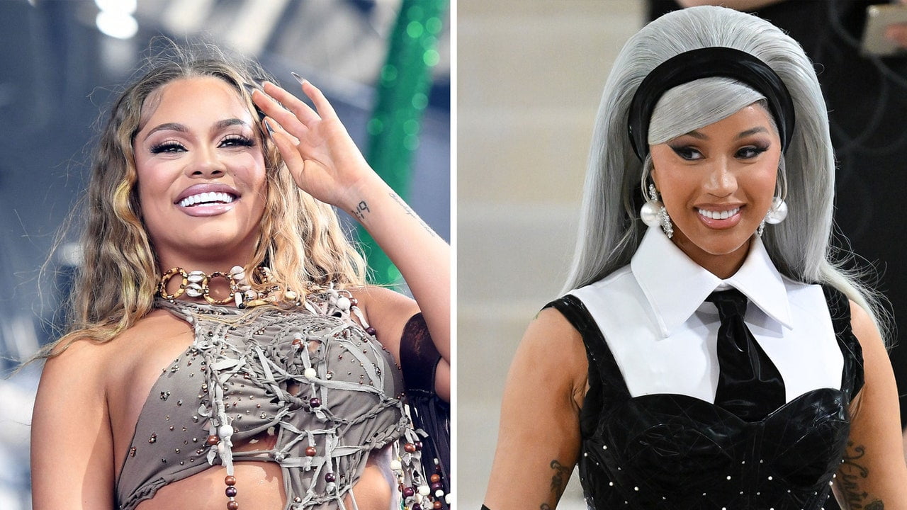 Cardi B și Latto sunt gemene cu părul blond până la fund în „Put It On Da Floor Again” – Vezi poze