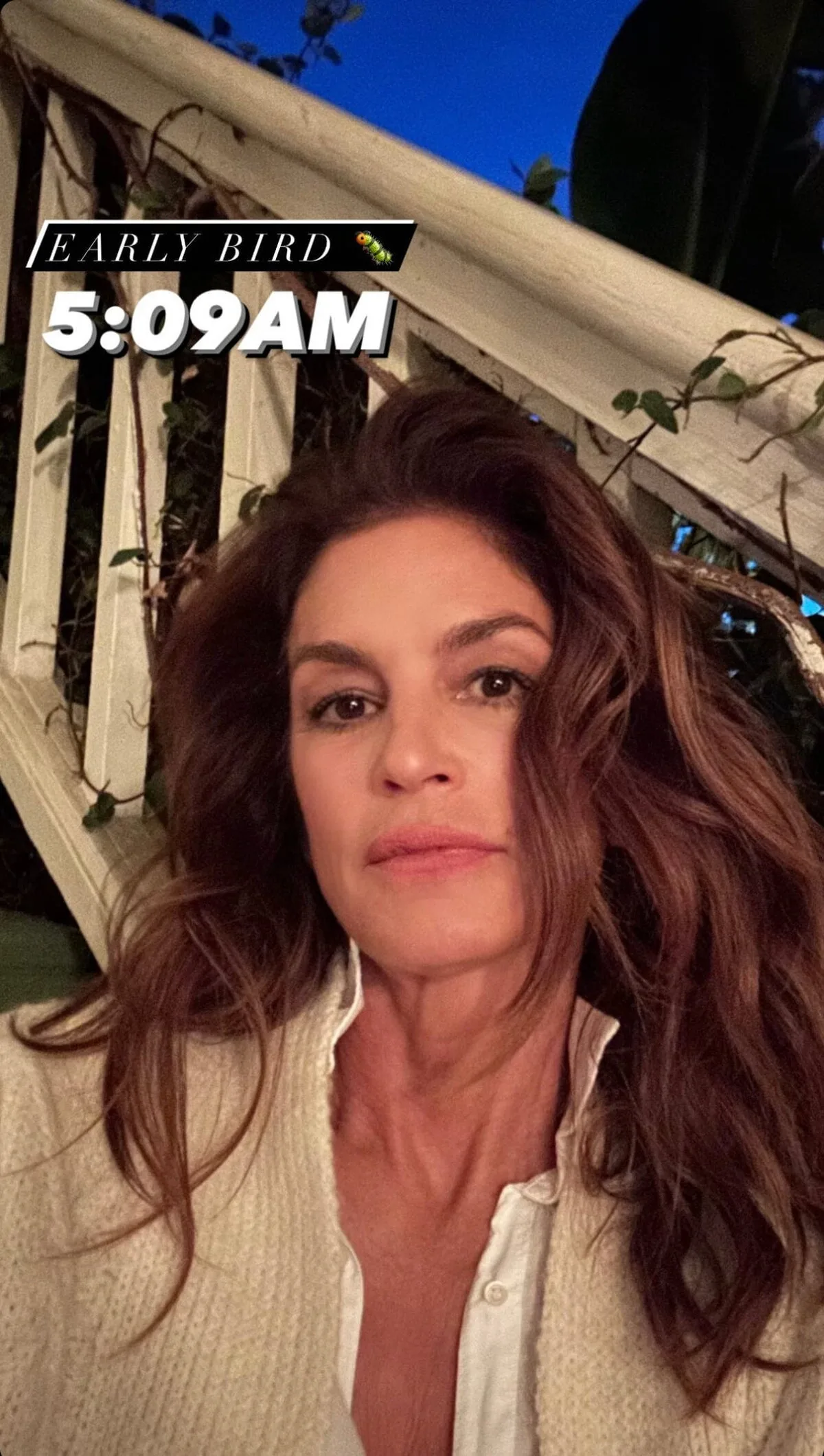 Dacă Cindy Crawford s-a trezit așa, e clar că am dormit greșit – Vezi poze