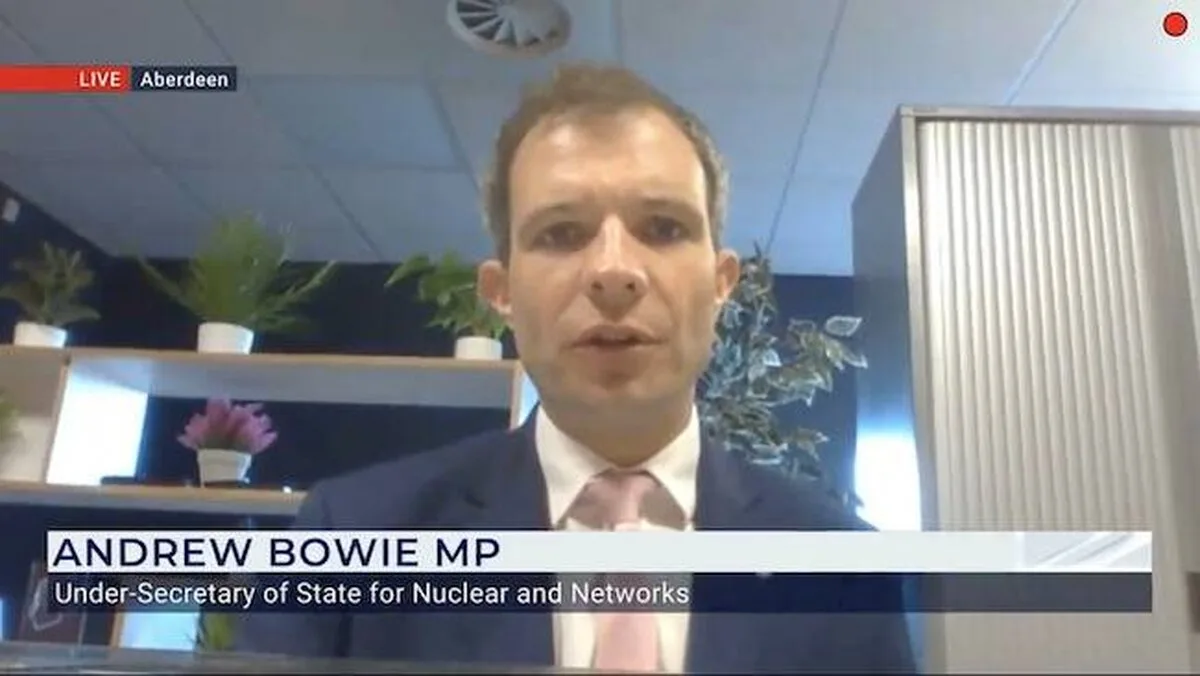 Noile licențe din Marea Nordului vor asigura securitatea energetică, afirmă ministrul Energiei, Andrew Bowie