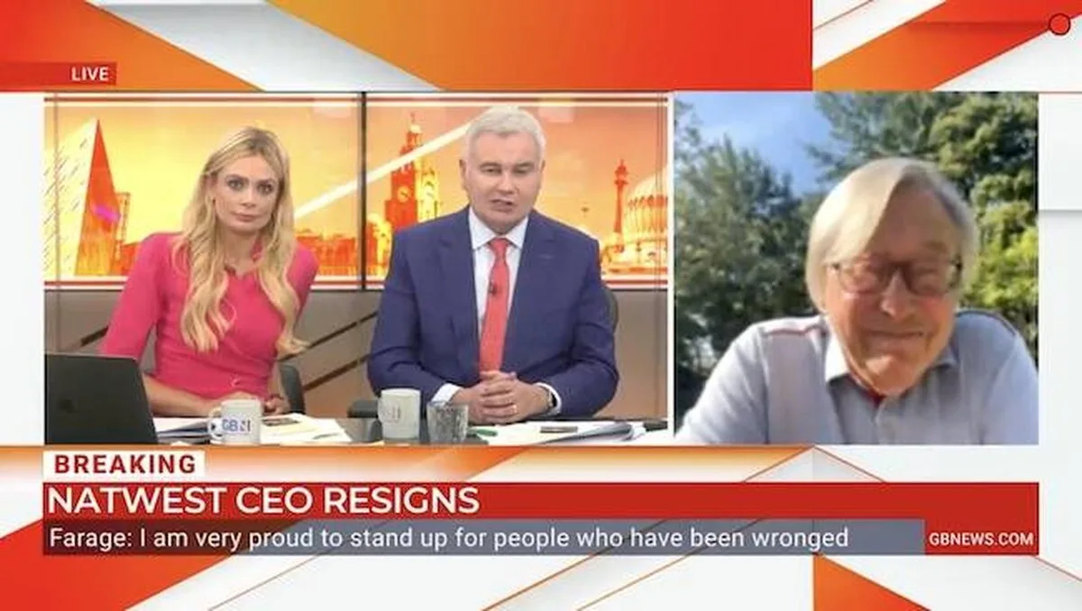 Șeful NatWest l-a tratat pe Nigel Farage cu o „lipsă de respect grotescă”, spune David Mellor