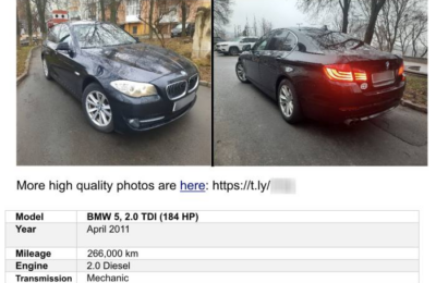 Reclama BMW a unui diplomat polonez a fost transformată în momeală de hackerii ruși