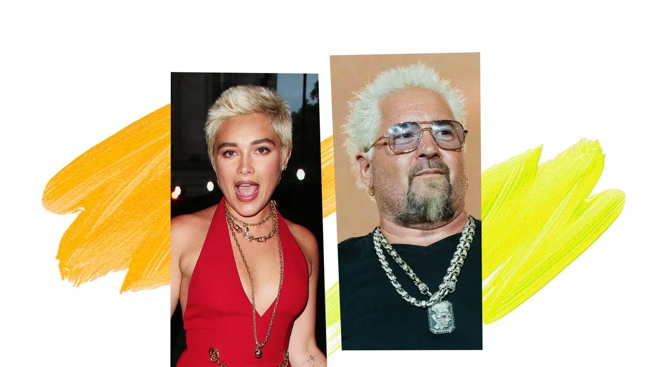 Florence Pugh își îmbrățișează sosul de măgar interior