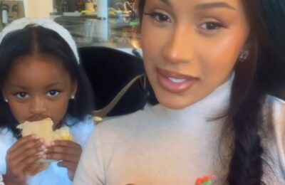 Cardi B arată ca o Rapunzel a zilelor noastre cu împletitura ei XXL în coadă de pește – Vezi poze