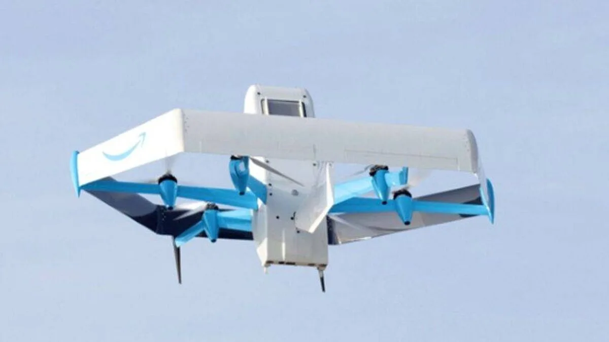 Amazon va relansa dronele de livrare în Marea Britanie anul viitor
