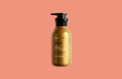 Parfumul încântător al loțiunii de corp Nativa Spa Quinoa Firming Body Lotion persistă toată ziua