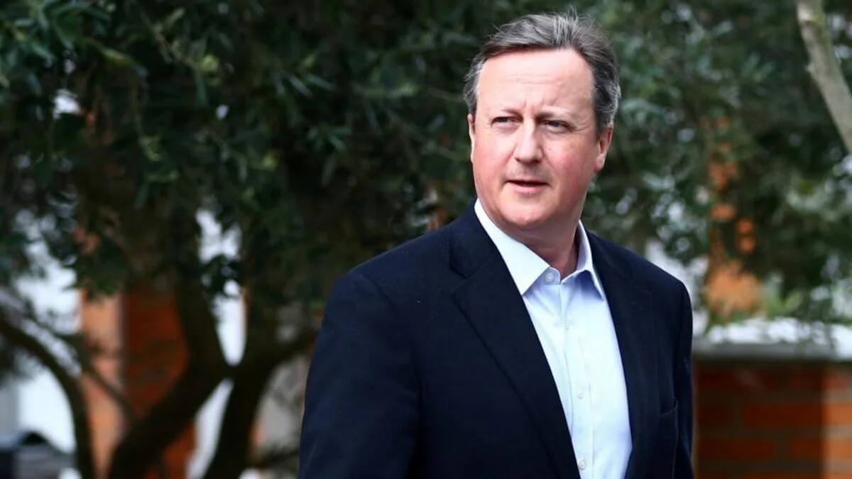Cabinetul lui Rishi Sunak a fost remaniat cu Cleverly în locul lui Braverman și David Cameron ca ministru de externe