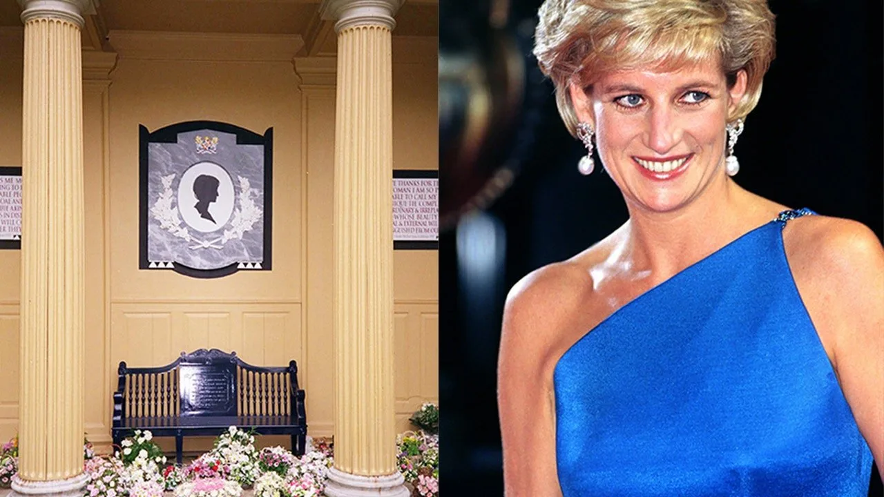 Charles Spencer vizitează memorialul de la Althorp House dedicat surorii sale decedate, Prințesa Diana