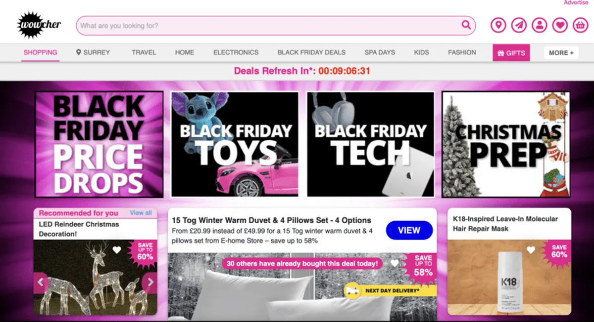 Wowcher se confruntă cu o amenințare în instanță pentru practici de vânzare „înșelătoare