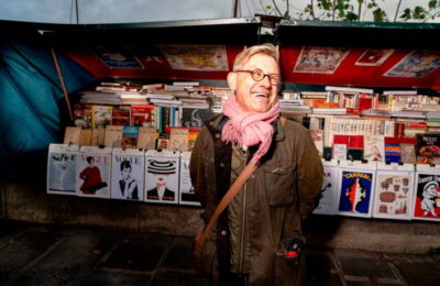 Librarii de pe cheiul Parisului se pregătesc de lupta pentru Olimpiadă