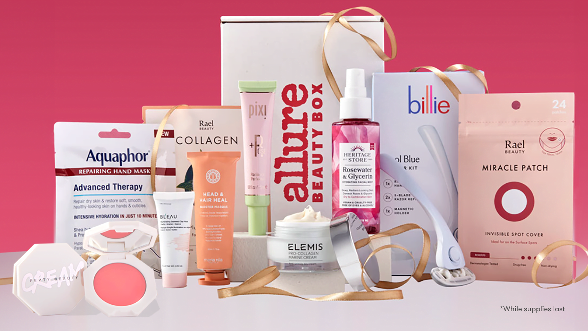Cutia Allure Beauty Box decembrie 2023 – Vezi toate produsele din interior