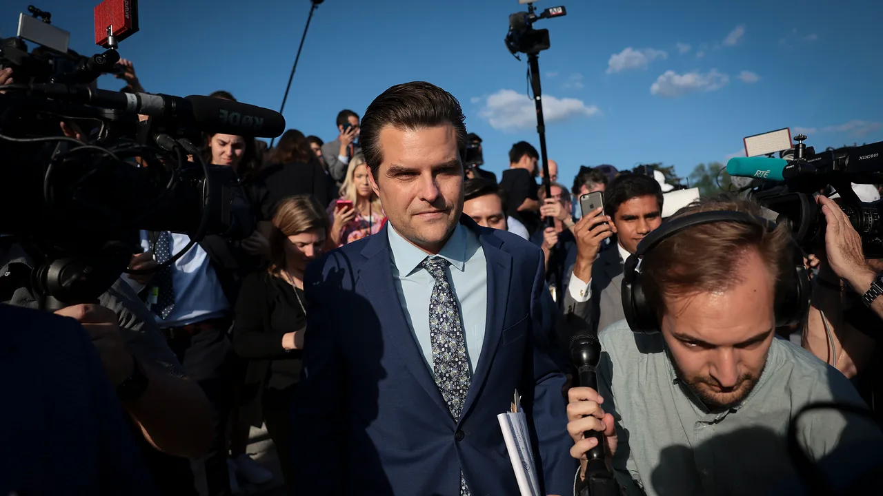 Comisia de etică a Camerei vine pentru Matt Gaetz, în stilul lui George Santos?