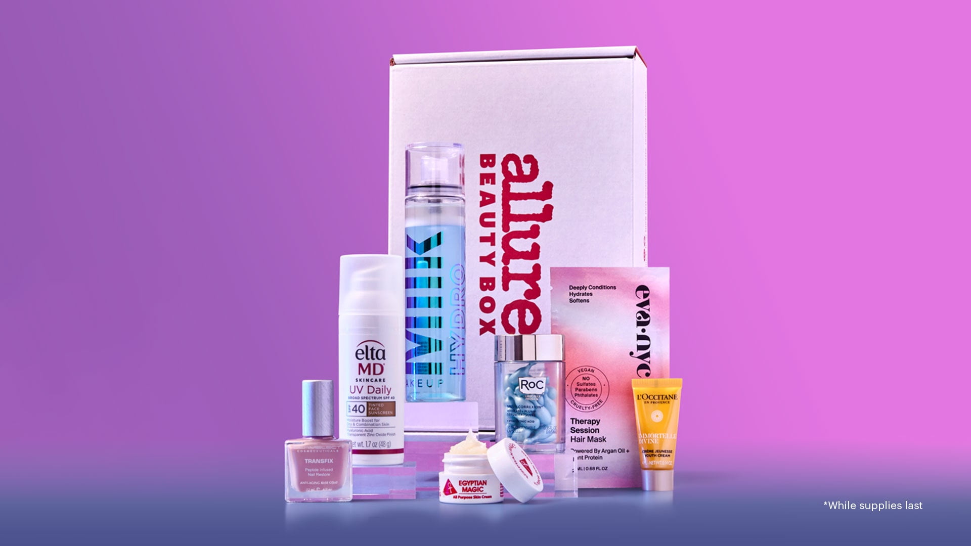 Cutia Allure Beauty Box din ianuarie 2024 – Vezi toate produsele din interior