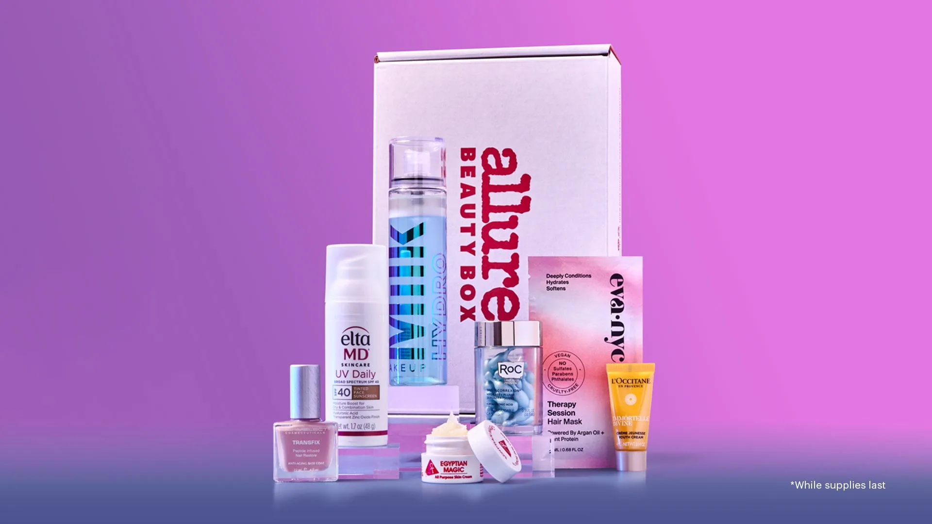 Cutia Allure Beauty Box din ianuarie 2024 – Vezi toate produsele din interior