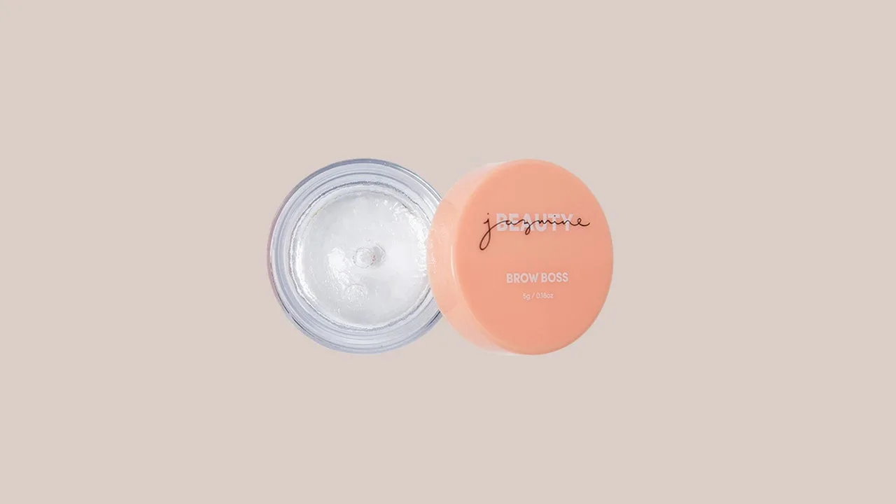Jazmine Beauty Brow Boss Styling Wax face un caz solid pentru ceara de sprâncene transparentă – Recenzie