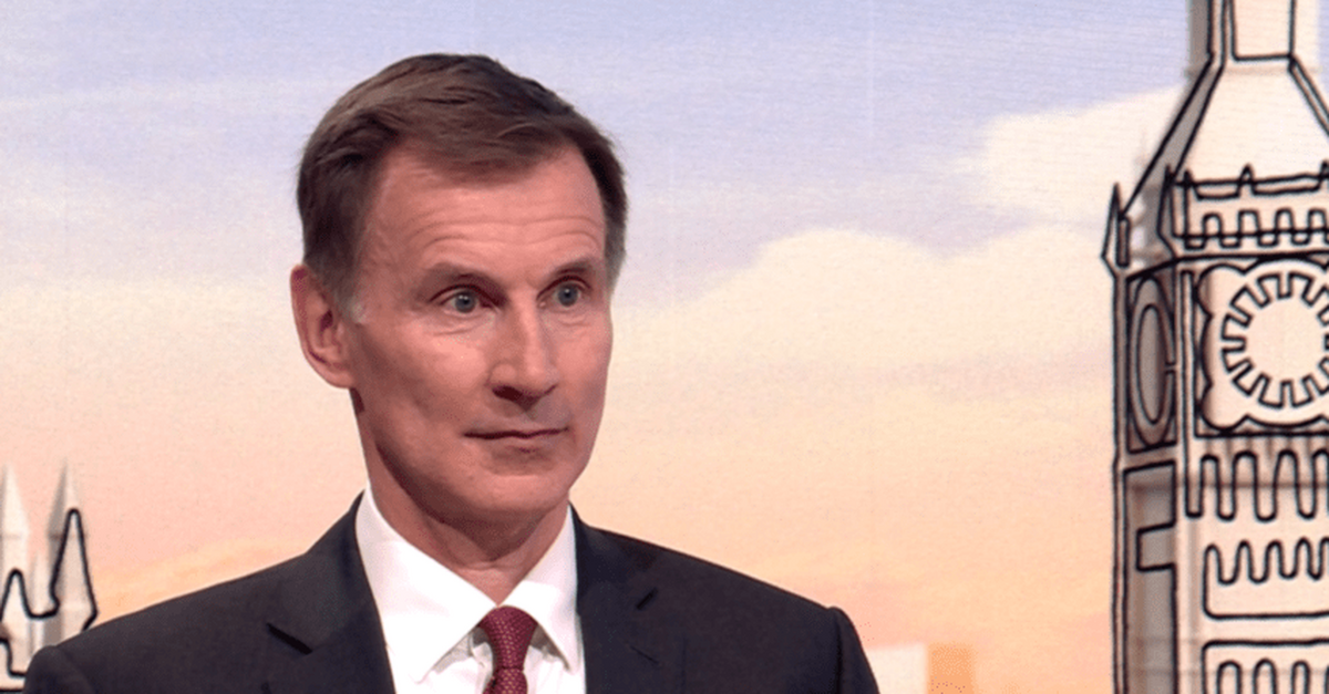 Jeremy Hunt confirmă că tripla blocare a pensiilor va fi inclusă în manifestul conservatorilor