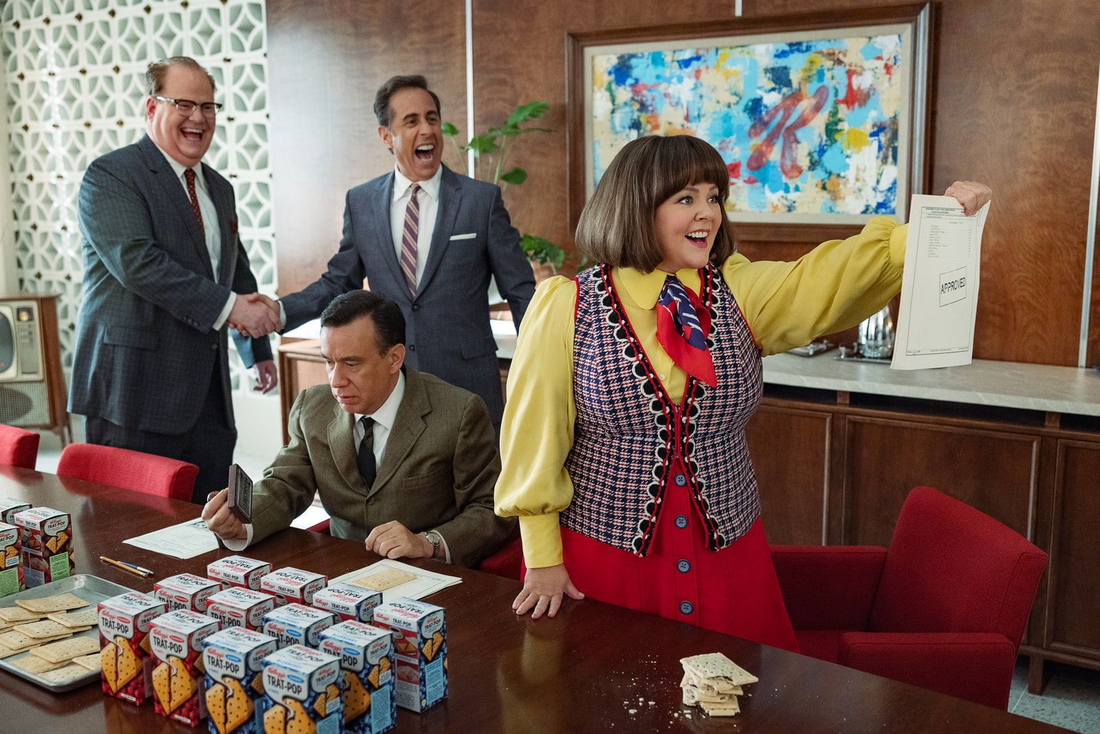 Jerry Seinfeld are câteva gânduri (despre „Unfrosted”, învățând de la Melissa McCarthy, finalele TV și multe altele)