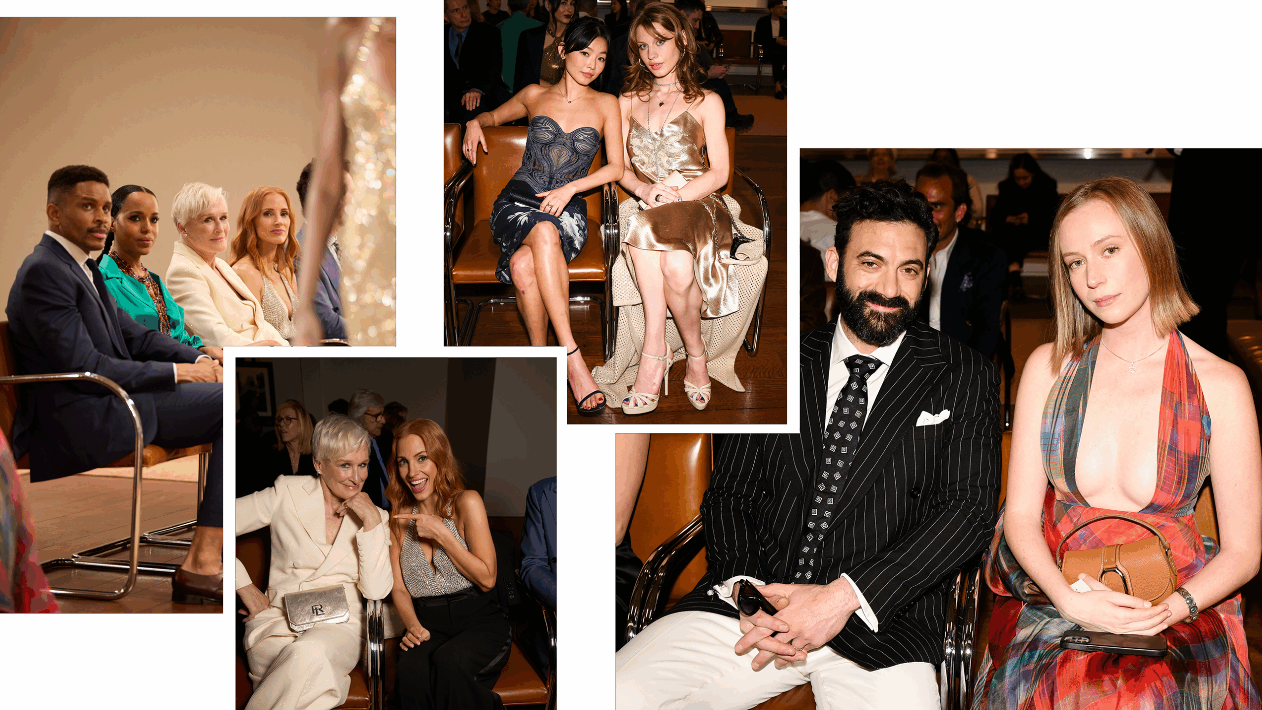 Jessica Chastain, Kerry Washington, Morgan Spector, Glenn Close și alții au o noapte bine croită cu Ralph Lauren