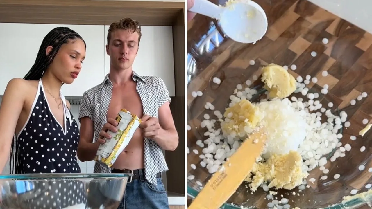 Nara Smith nu este singurul influencer care își face propria cremă de protecție solară – urmăriți videoclipul